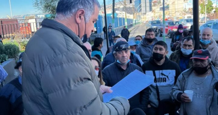 PESCADORES DE LA EX CALETA SUDAMERICANA SOLICITAN INICIAR EL DIALOGO A NUEVO DIRECTORIO DE EPV