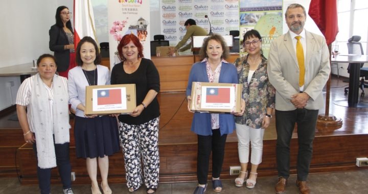 Representación de #Taiwán donó computadores para facilitar la labor de organizaciones #sociales de la región