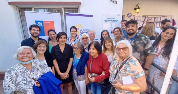 Subsecretaria de Servicios Sociales inaugura centro diurno para personas mayores en Quilpué