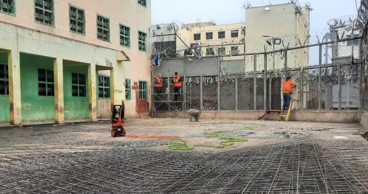 Comenzaron obras de reparación en módulo de la cárcel de Valparaíso