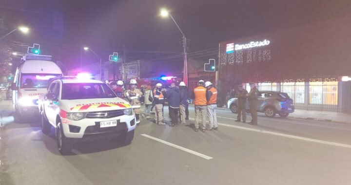 Alerta roja en Villa Alemana por fuga de gas en el centro de la ciudad