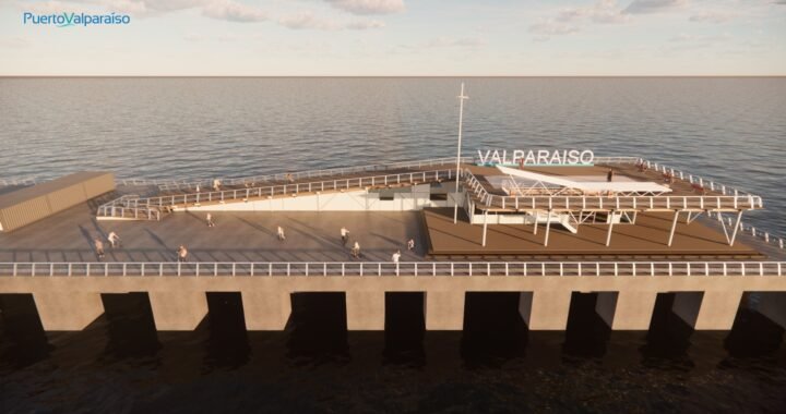 Con acceso inclusivo y uso de material reciclado  Puerto Valparaíso inicia remodelación de Deck Muelle Barón