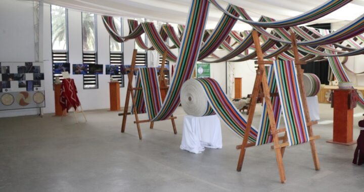 Taiñ Relmu”: El telar más largo del mundo se exhibe en Olmué