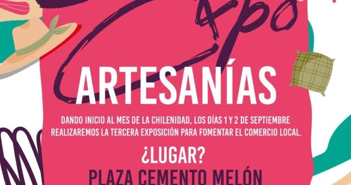 Todos invitados a expo artesanía, La Calera 2023