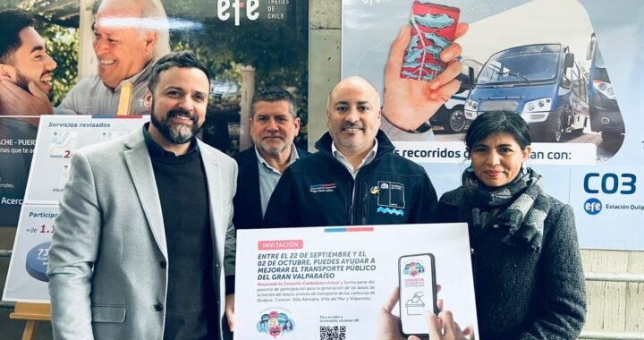MTT lanza consulta ciudadana en línea para mejorar el sistema de transporte en Gran Valparaíso