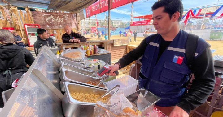 Seremi de Salud Valparaíso ha decomisado más de 150 kilos de comida en celebraciones dieciocheras