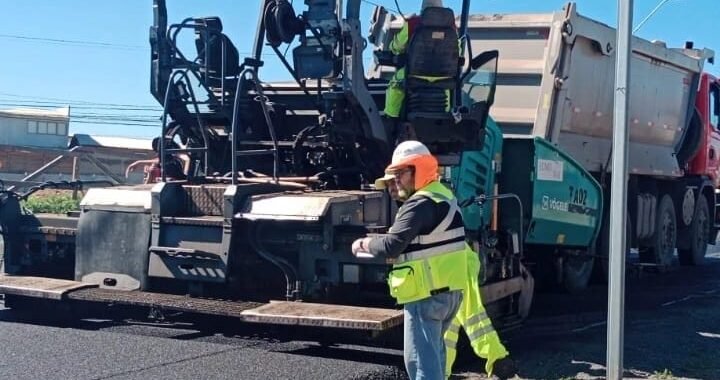 MOP ejecuta obras de mejoramiento en sector del by pass del puente Seminario en El Quisco