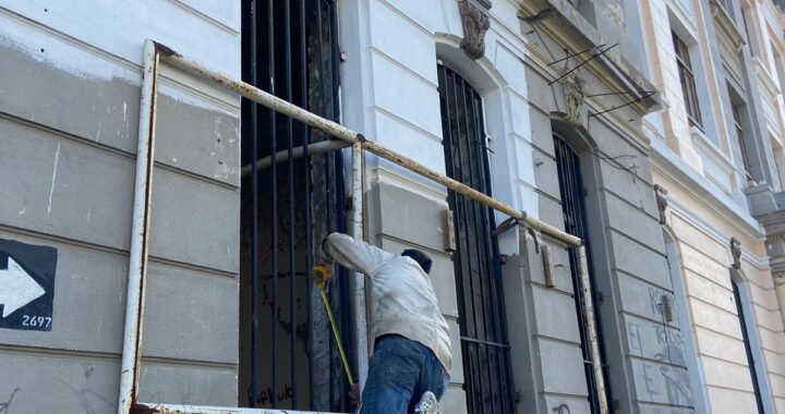 Escuela Ramón Barros: primeras acciones para rescatar el edificio patrimonial