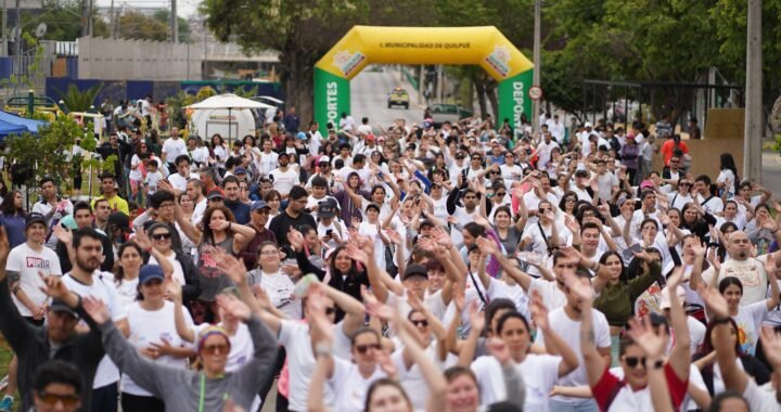 Quilpué se llena de color con la primera corrida familiar