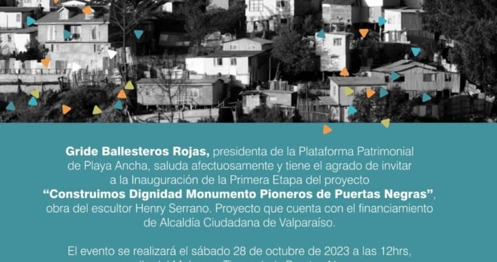 Inauguración del Monumento “Construimos Dignidad: Homenaje a los Pioneros de Puertas Negras