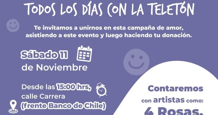 La Calera se une a la Teletón 2023: Un Evento Artístico por una Noble Causa