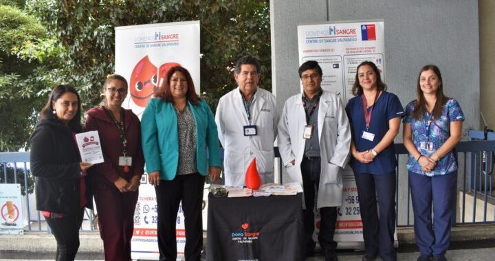 Hospital Carlos van Buren y Centro de Sangre Valparaíso promueven la donación de órganos, tejidos y sangre