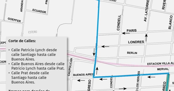 Renovación de Alcantarillado en Patricio Lynch, Buenos Aires y Prat: Vecinos, Prepárense para las Interrupciones