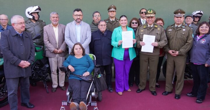 Más Seguridad en Villa Alemana: Municipio Dona 2 Motos a Carabineros