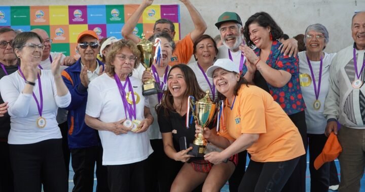 Villa Alemana celebra la 16ª Olimpiada de Personas Mayores con gran éxito