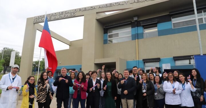 Inauguración del Moderno Laboratorio de Salud Pública en Valparaíso