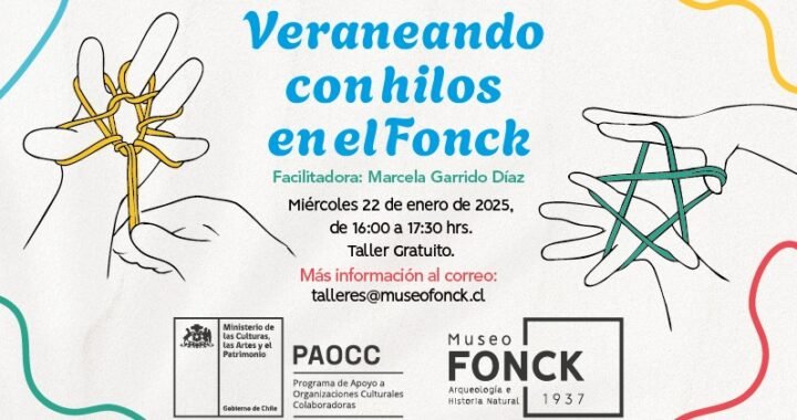 Veraneando con hilos en el Fonck”