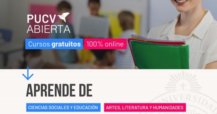 PUCV Abierta lanza 31 cursos gratuitos para transformar el aprendizaje en 2025