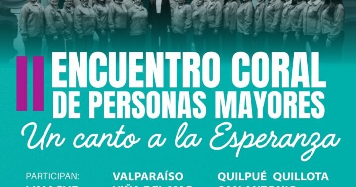 Limache alza la voz: Personas mayores protagonizan emotivo encuentro coral regional