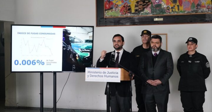 Ministro Gajardo lanza ofensiva penitenciaria tras crisis en cárcel de Valparaíso