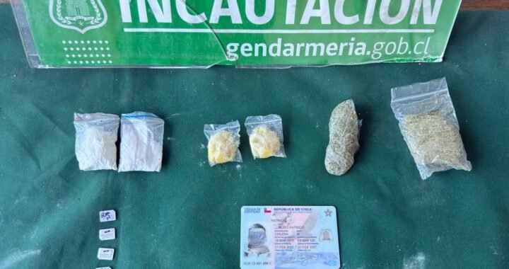 Gendarmes frustran doble intento de ingreso de droga a la cárcel de Valparaíso en menos de una hora