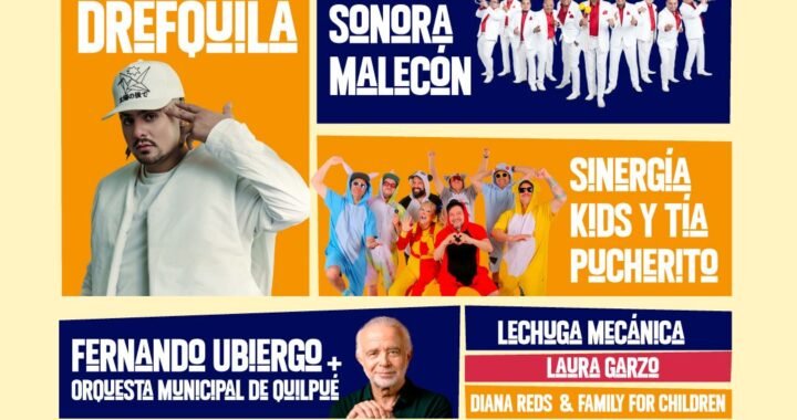 Tras 50 años regresa el Festival de El Sol a Quilpué con artistas de primer nivel