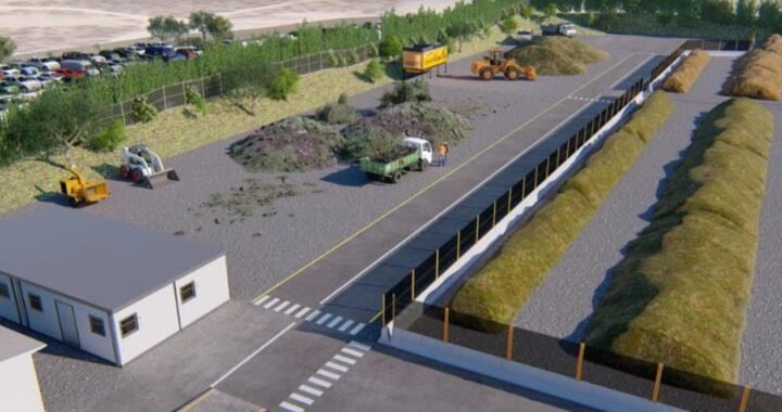 Villa Alemana concreta histórica planta de compostaje con impacto nacional