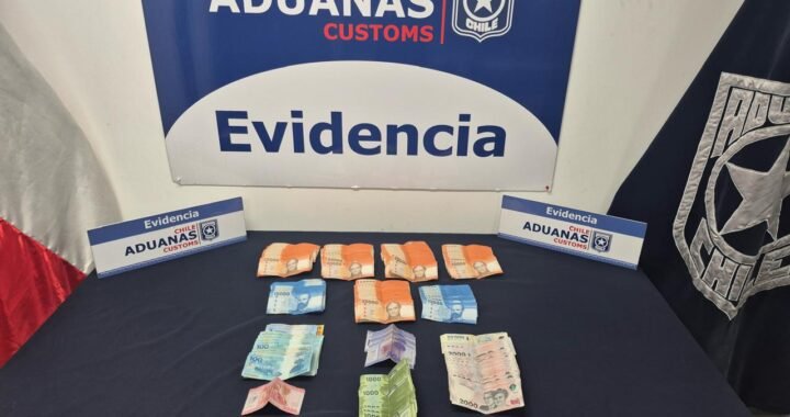 Contrabando en ruta turística: Aduanas incauta más de 12 mil dólares en Los Libertadores