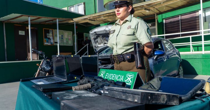 Carabineros desbarata red de adulteración de vehículos en Quilpué