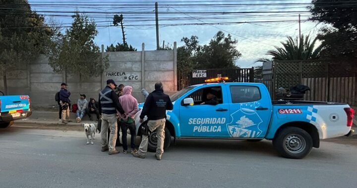 Patrulla mixta captura a peligroso delincuente con orden vigente y amplio prontuario en Villa Alemana