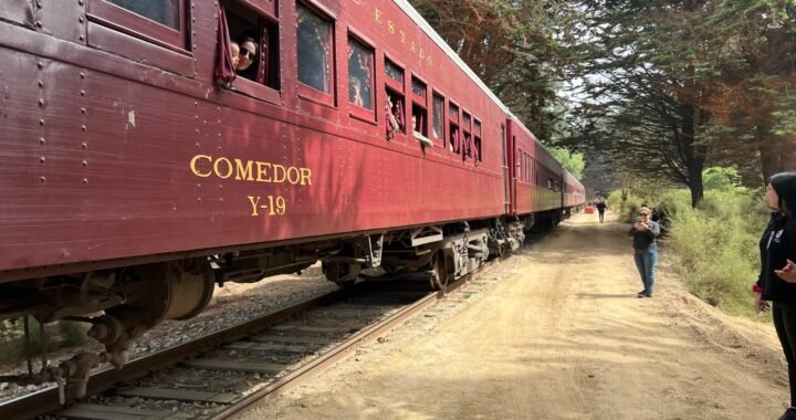 El Tren del Recuerdo revive la magia ferroviaria con su regreso a Quintero
