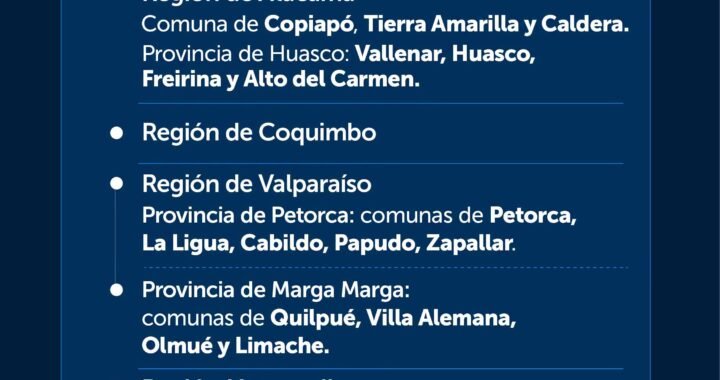 Suspensión de clases por sistema frontal afecta a cuatro regiones del país