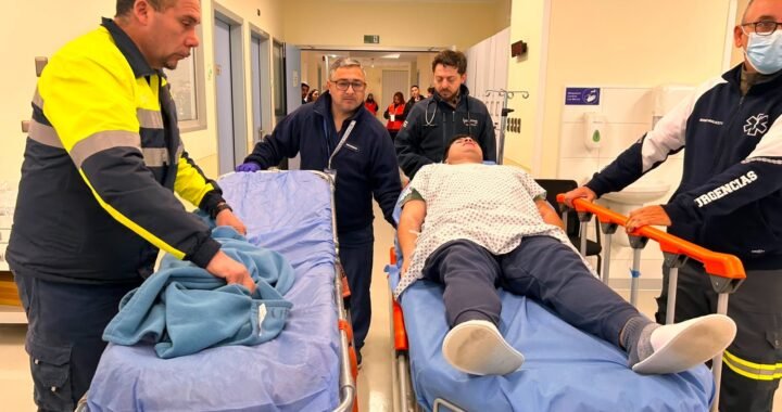 Hospital de Quilpué se prepara con tren de ambulancias para histórico simulacro de traslado de pacientes